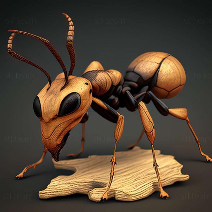 3D модель Camponotus cilicicus (STL)